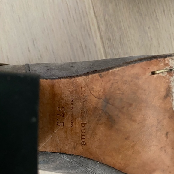 Rag and Bone grey suede booties - Picture 5 of 5